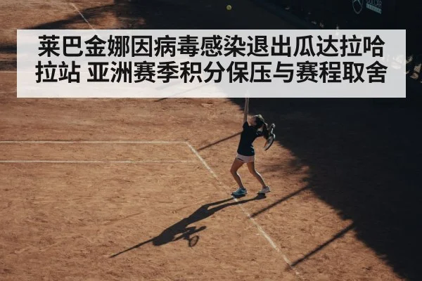莱巴金娜因病毒感染退出瓜达拉哈拉站 亚洲赛季积分保压与赛程取舍